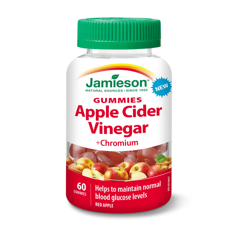 Jamieson Apple Cider Vinegar + Chromium 60 Gummies Image 1