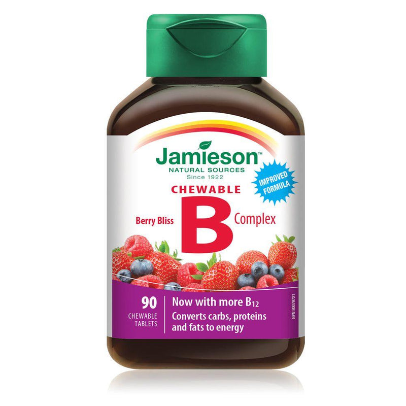 Jamieson B Complex Berry Bliss 90 Tablets Image 1