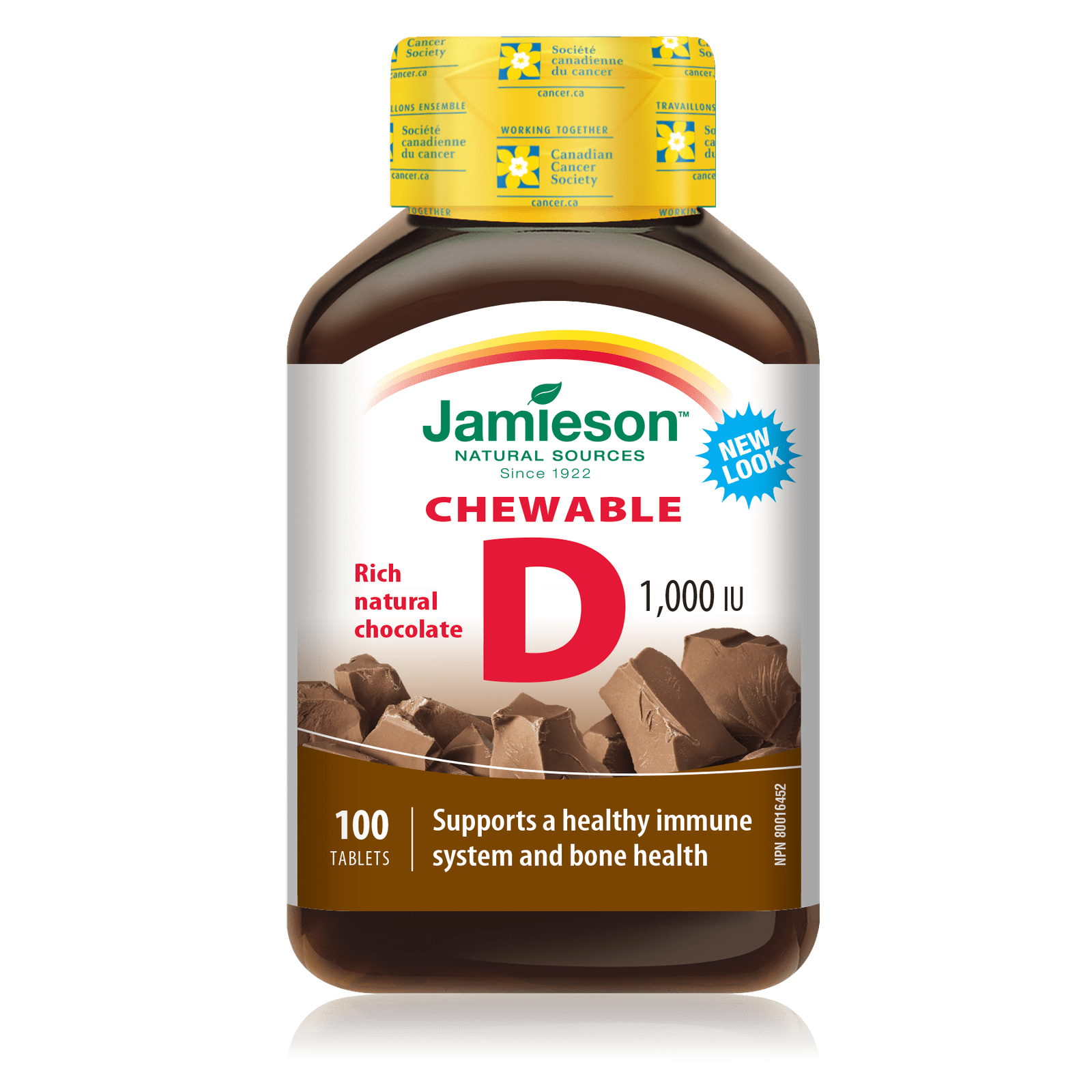 Buy Jamieson Chewable Vitamin D3 1000 IU Rich Natural Chocolate (100