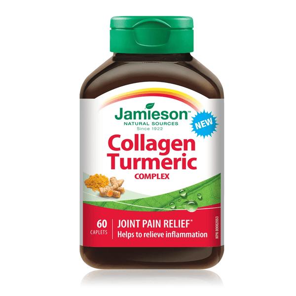 Jamieson Collagen Turmeric Complex 60 Caplets Image 1