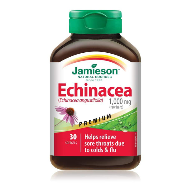 Jamieson Echinacea 1000 mg 30 Softgels Image 1