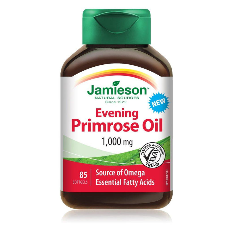 Jamieson Evening Primrose Oil 1000 mg 85 Softgels Image 1