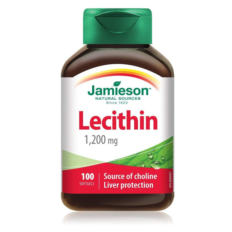 Jamieson Lecithin 1200 mg 100 Softgels Image 1