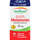 Jamieson Melatonin Maximum Strength 10 mg 60 Caplets Image 1