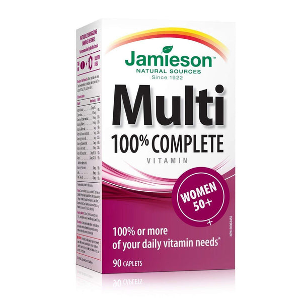 Jamieson Multi 100% Complete for Women 50+ 90 Caplets Image 1
