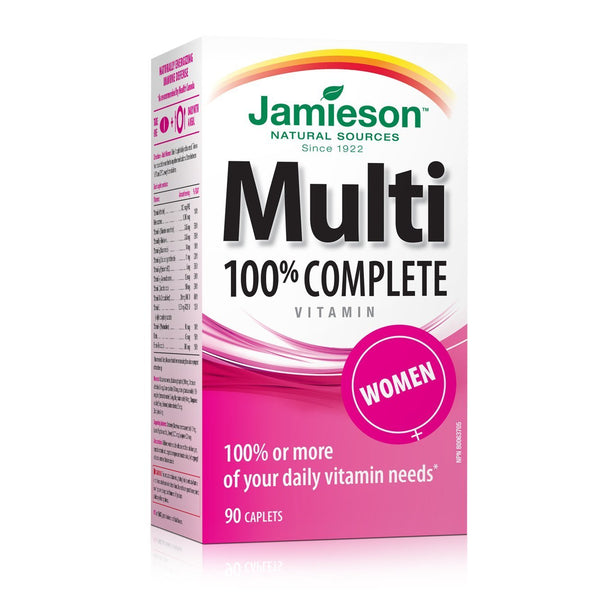 Jamieson Multi 100% Complete for Women 90 Caplets Image 1