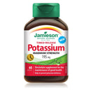 Jamieson Potassium Timed Release Maximum Strength 195 mg 60 Caplets Image 1