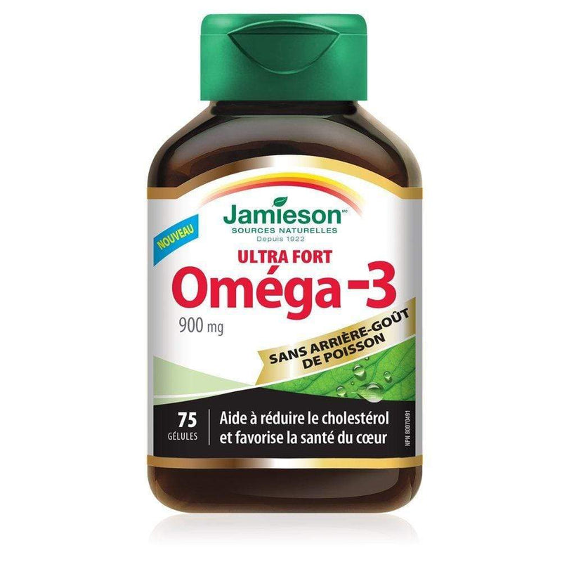 Jamieson Ultra Strength Omega-3 900 mg 75 Softgels Short-Dated Image 2