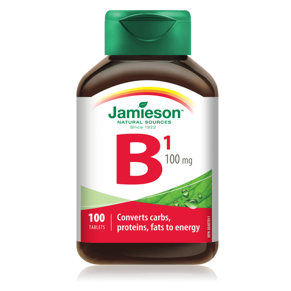 Jamieson Vitamin B1 mg 100 Tablets Image 1