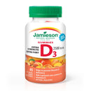 Jamieson Vitamin D3 2500 IU Extra Strength 45 Gummies Image 1