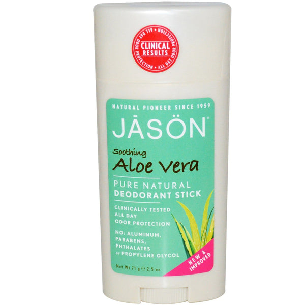 Jason Pure Natural Deodorant Stick - Soothing Aloe Vera 71 g Image 1