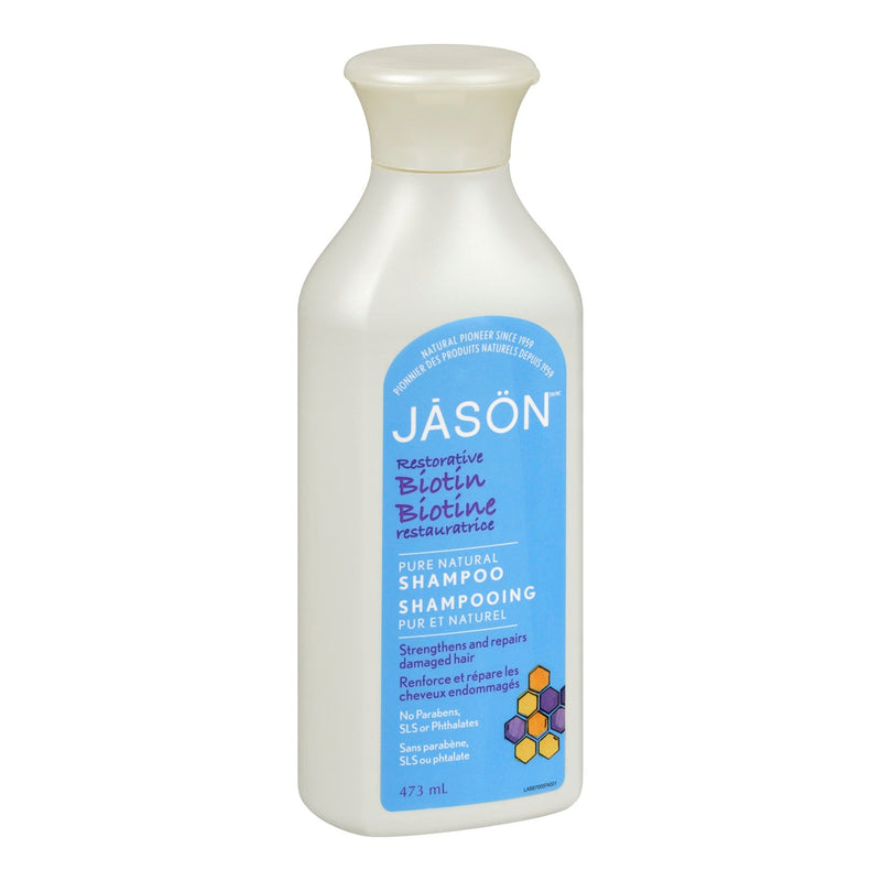 Jason Pure Natural Shampoo - Restorative Biotin 473 mL Image 2