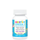 KidStar Nutrients Omega 3 DHA + Vitamin D3 - Lemon Bluberry 120 Chewable Softgels Image 1