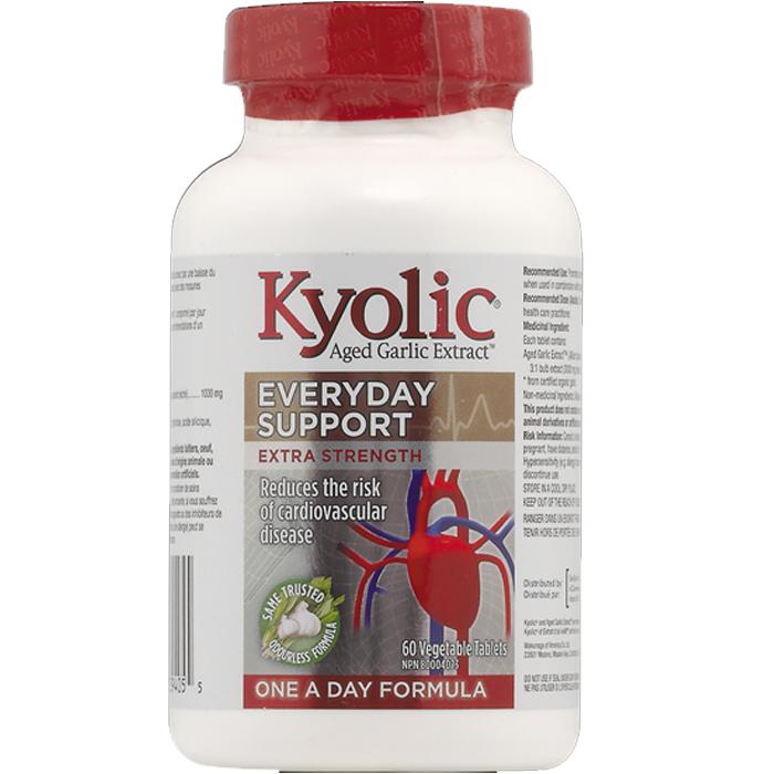 Kyolic Everyday Support Extra Strength 60 VCaps Image 1