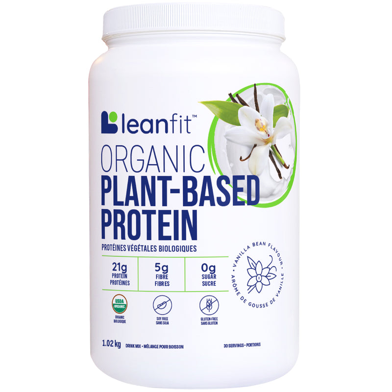 Leanfit Organic Plant-Based Protein - Vanilla Bean