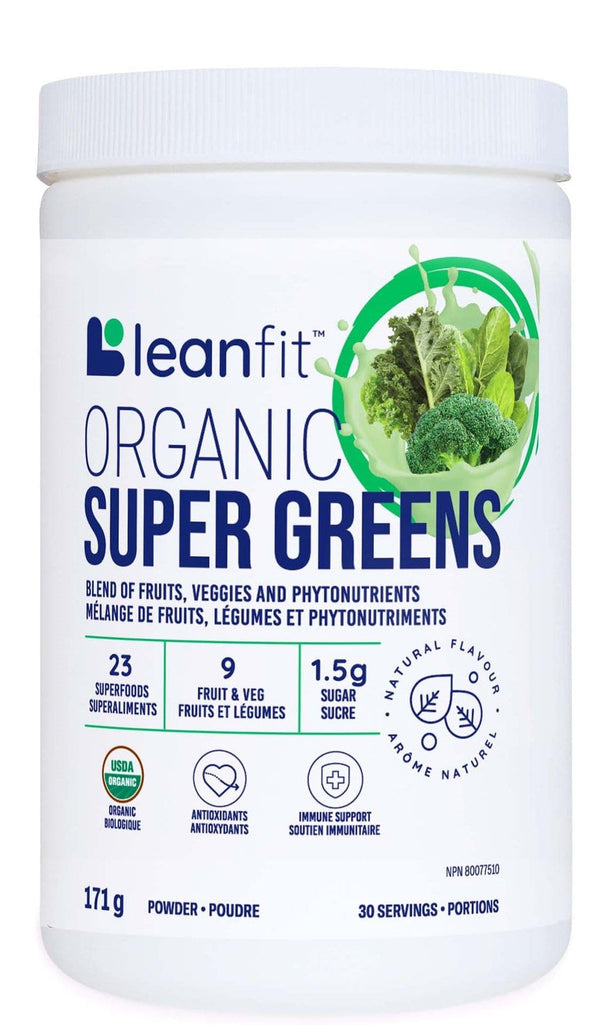 Leanfit Organic Super Greens - Natural 171 g Image 1