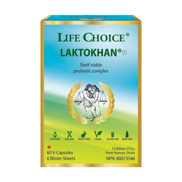 Life Choice Laktokhan Probiotic Complex 60 VCaps Image 1