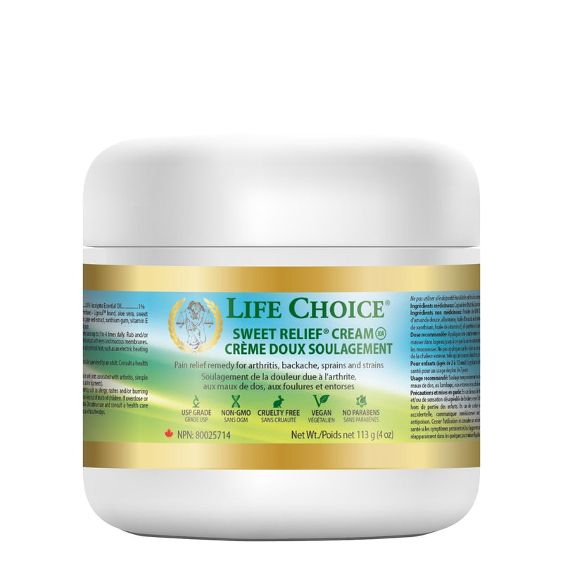 Life Choice Sweet Relief Cream 113 g Image 1
