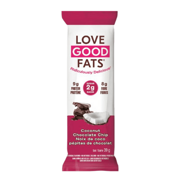 Love Good Fats Bars - Coconut Chocolate Chip Image 1