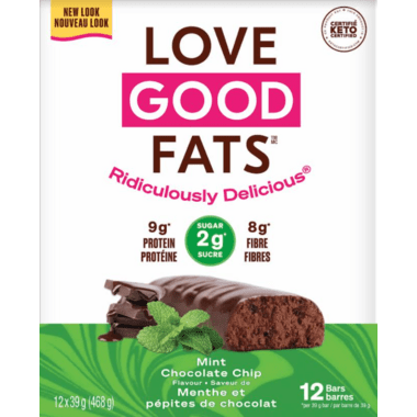 Love Good Fats Bars - Mint Chocolate Chip Image 1