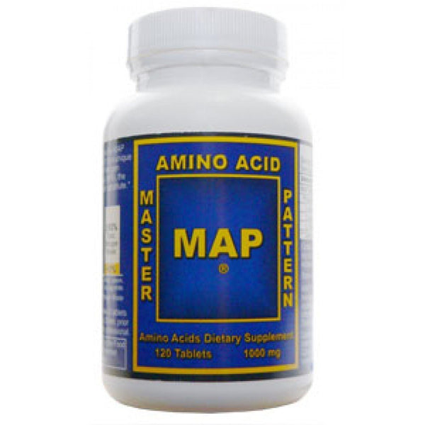 MAP Master Amino Acid Pattern 1000 mg 120 Tablets Image 1