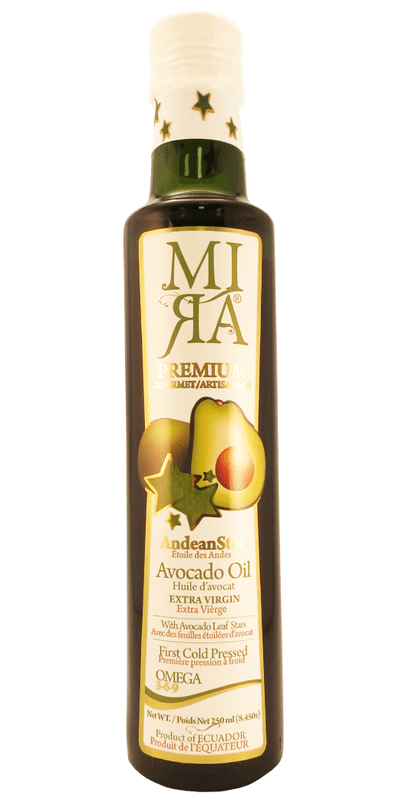 MIRA Andean Star Avocado Oil Extra Virgin 250 mL Image 1