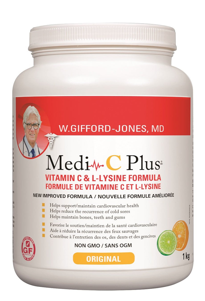 Medi-C Plus Vitamin C & L-Lysine Formula with Magnesium Ascorbate - Citrus Image 3