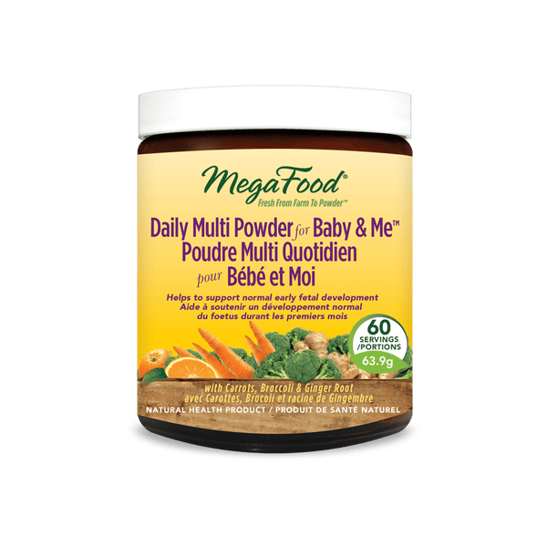 MegaFood Daily Multi Powder for Baby and Me 151.2 g Image 1