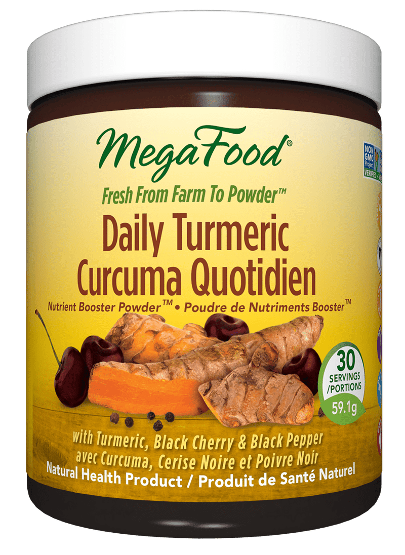 MegaFood Daily Turmeric with Turmeric, Cherry & Black Pepper 59.1 g Image 1