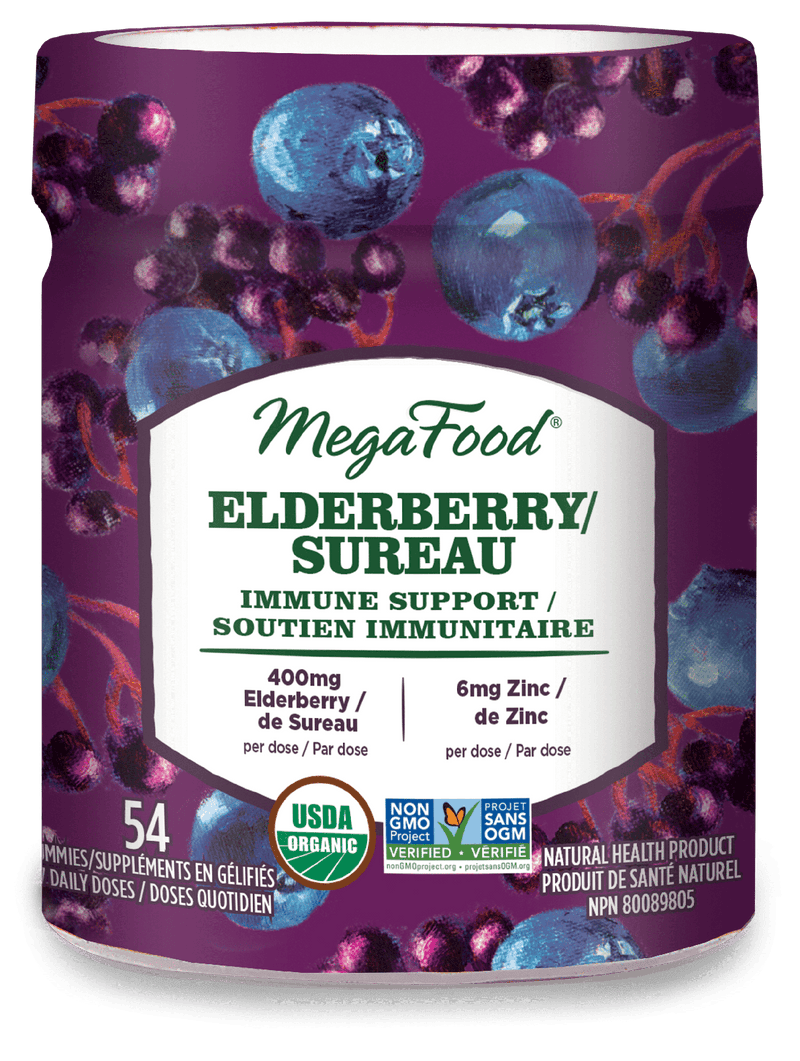 MegaFood Elderberry Immune Support Gummies Image 1