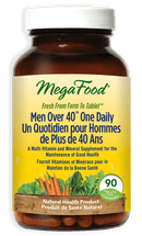 MegaFood Men Over 40 One Daily Tablets Image 1