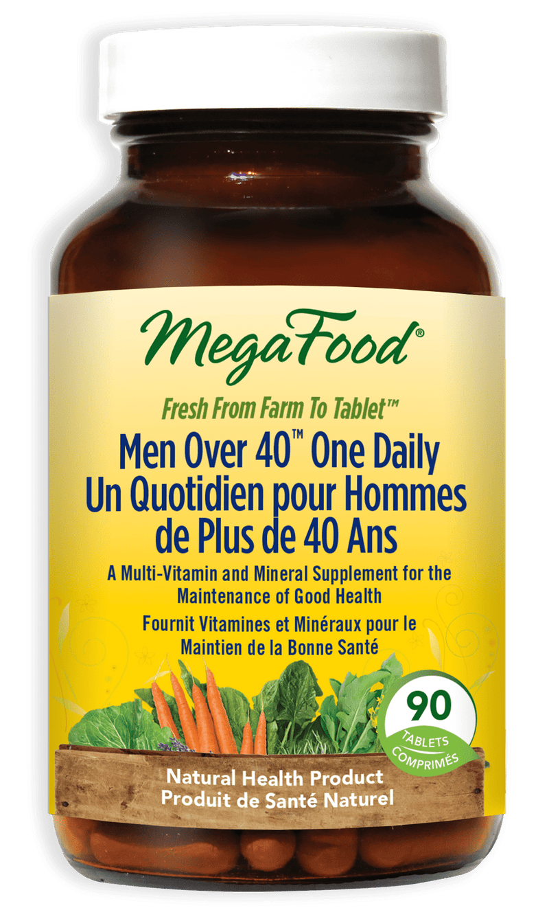 MegaFood Men Over 40 One Daily Tablets Image 1