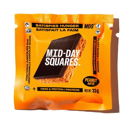 Mid-Day Squares Peanut Butta with Chocolate One Square Bar Image 1