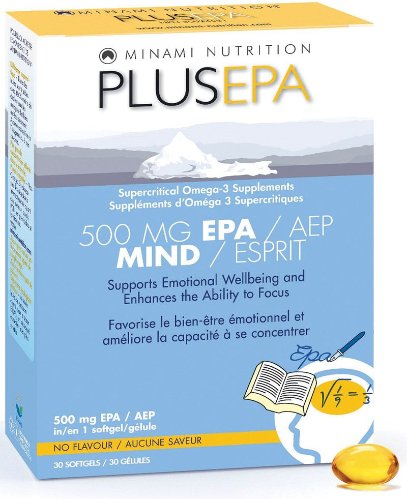 Minami Nutrition PlusEPA 500 mg - Unflavoured 30 Softgels Image 1