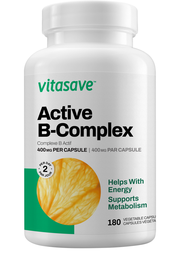 Vitasave Active B-Complex (180 VCaps)