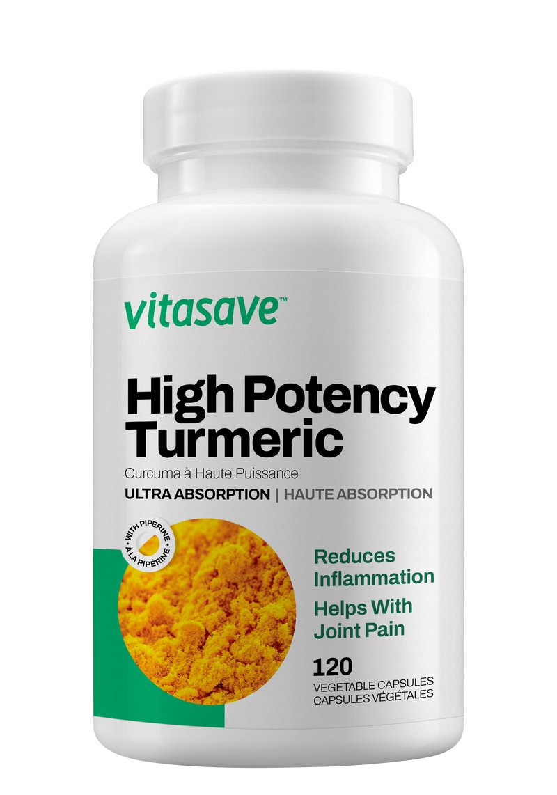 Vitasave Turmeric High Potency (120 VCaps)
