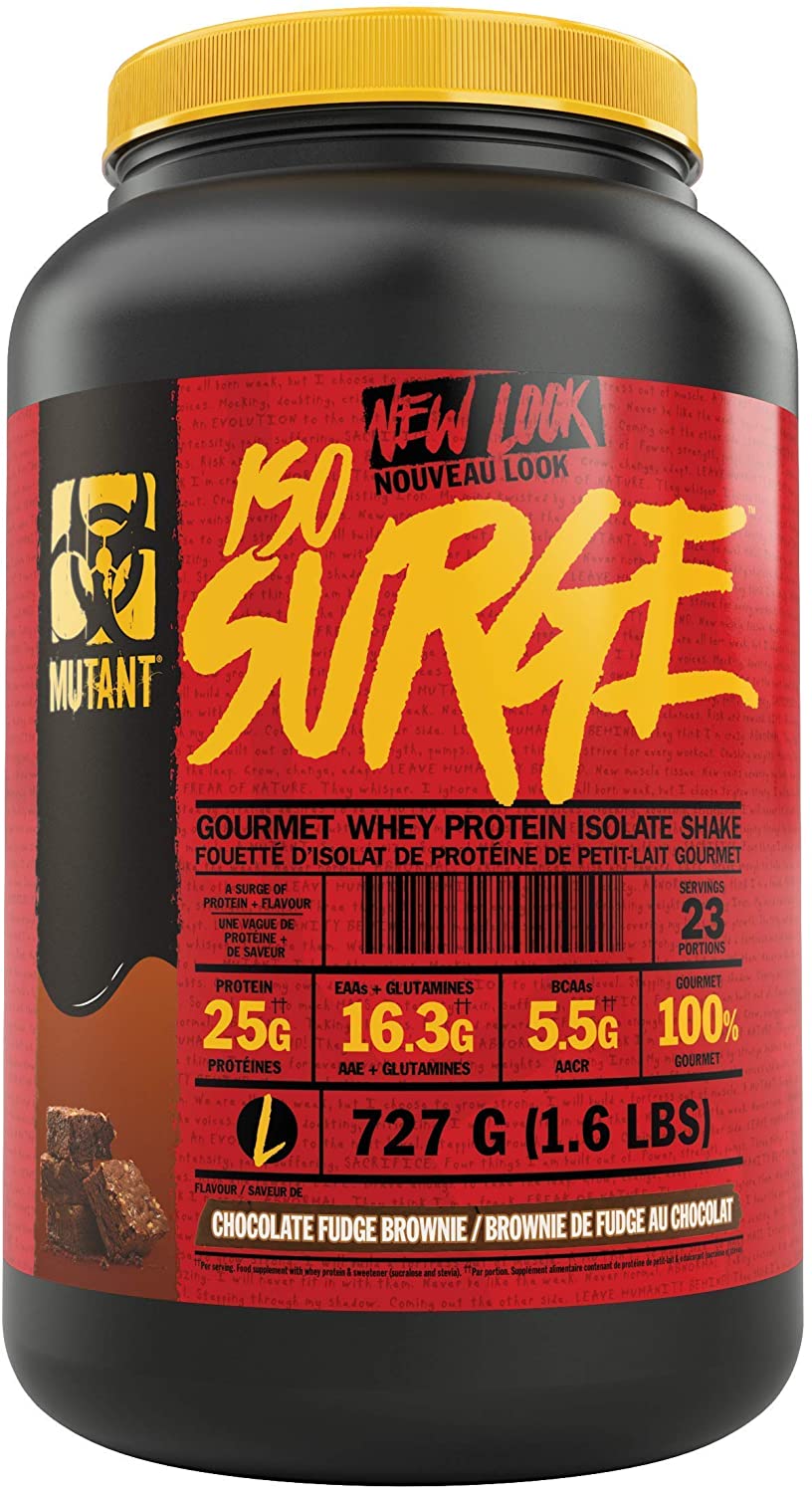 Buy Mutant ISO SURGE Whey Protein Isolate Chocolate Fudge Brownie (1.