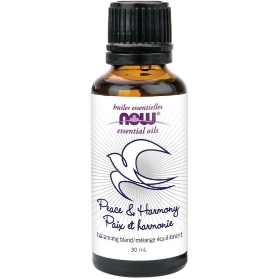 NOW Peace & Harmony Balancing Blend Oil (30 mL)