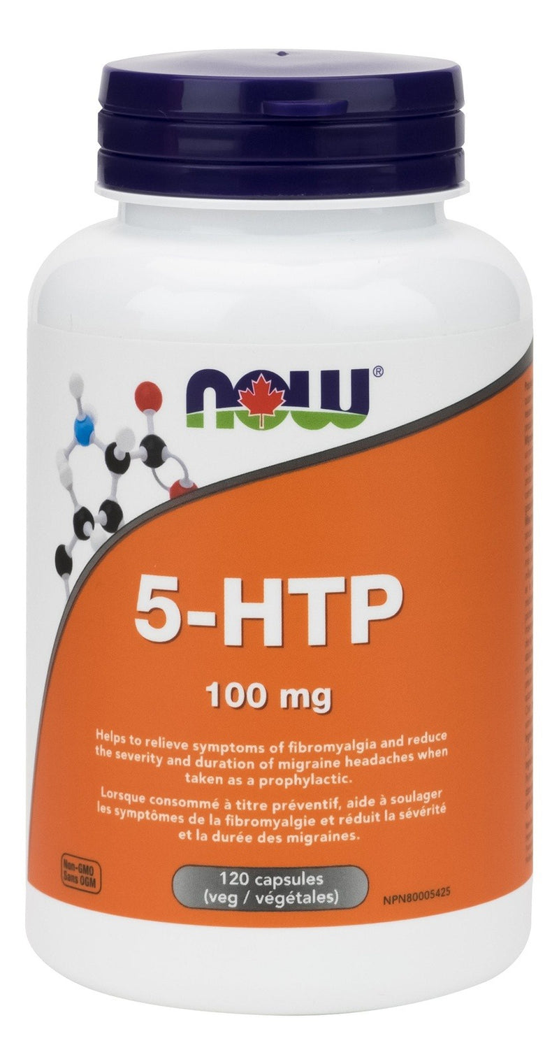 NOW 5-HTP 100 mg VCaps Image 2