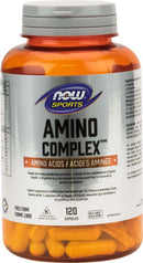 NOW Amino Complex 120 Capsules Image 1