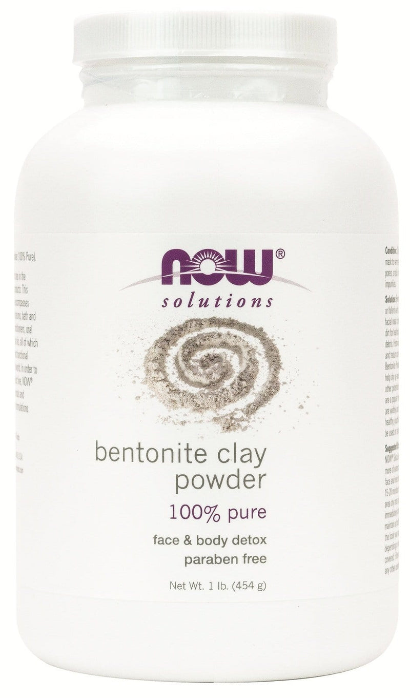 NOW Bentonite Clay Powder 454 g Image 1