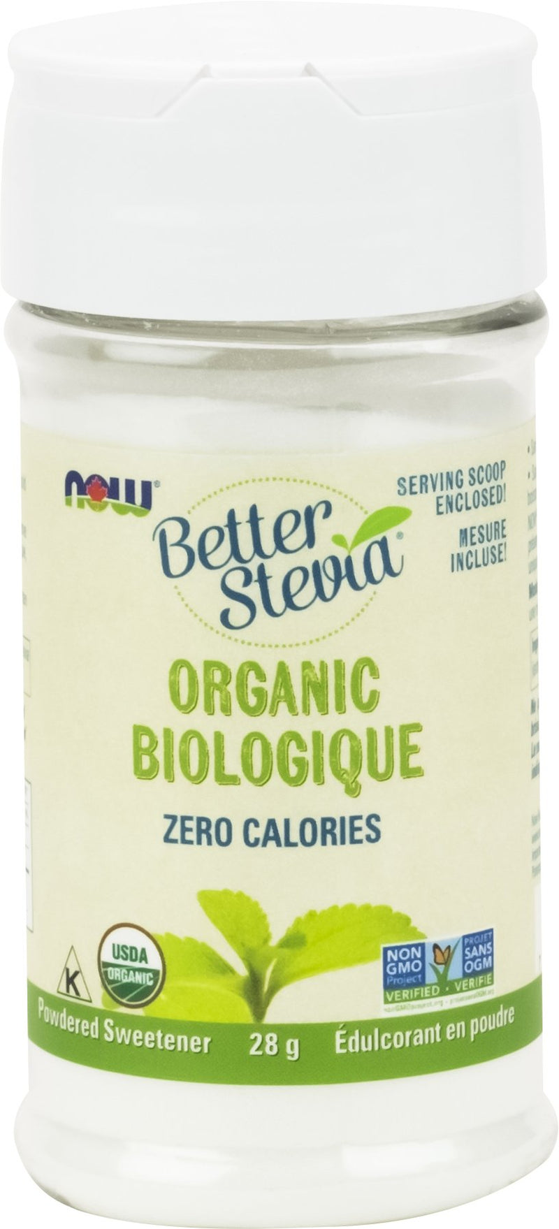 NOW Better Stevia Organic Zero-Calorie Sweetener Image 2