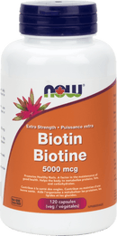 NOW Biotin 5000 mcg VCaps Image 2