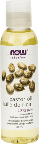 NOW Castor Oil 118 mL Image 1