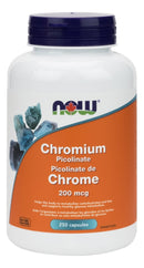 NOW Chromium Picolinate 200 mcg Capsules Image 2