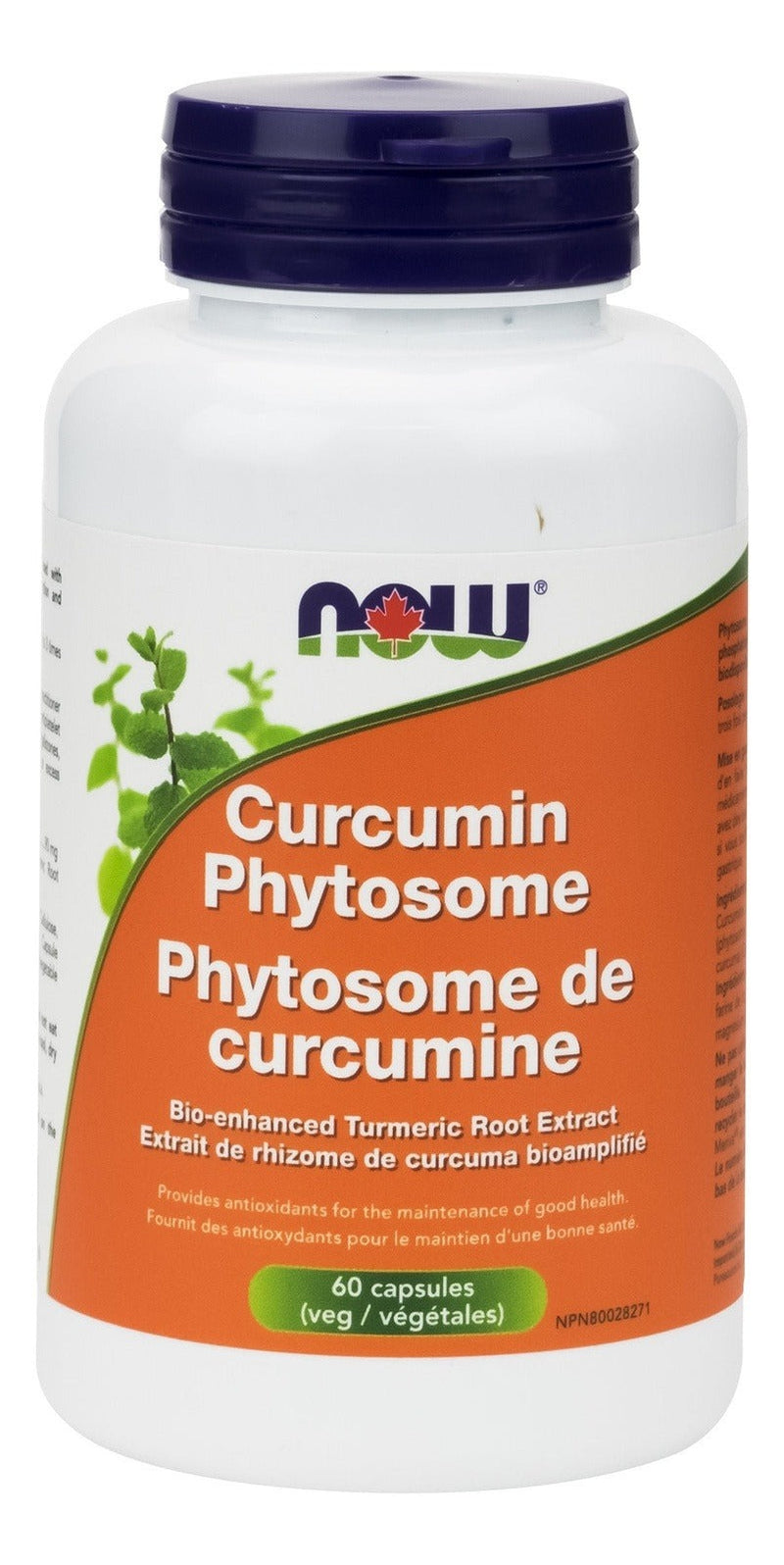 NOW Curcumin Phytosome 60 VCaps Image 1