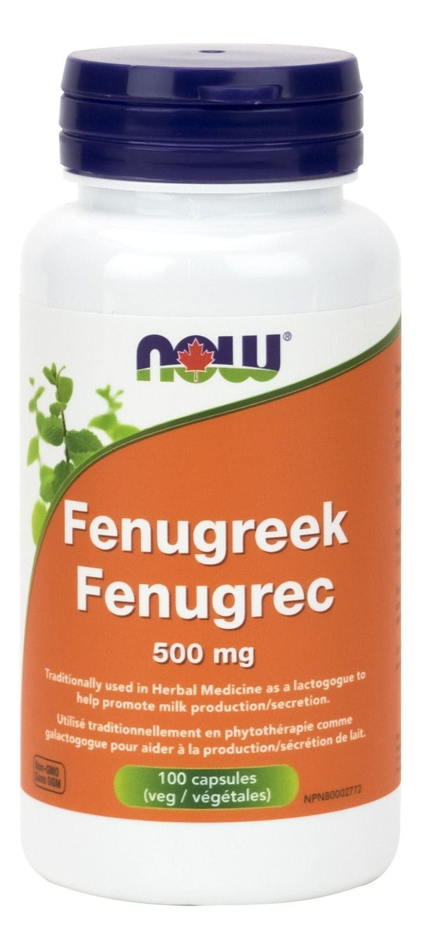 NOW Fenugreek 500 mg 100 VCaps Image 1