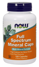 NOW Full Spectrum Minerals 120 Capsules Image 1