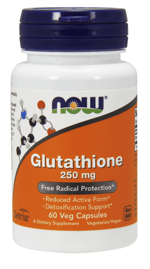 NOW Glutathione 250 mg 60 VCaps Image 1