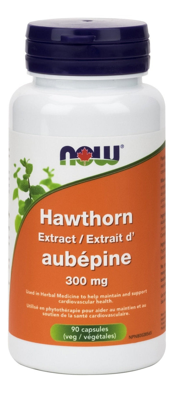 NOW Hawthorn Extract 300 mg 90 VCaps Image 1